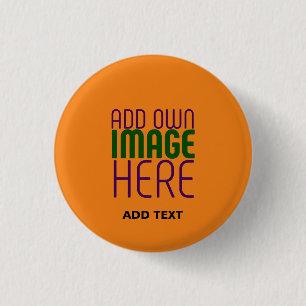 MODERNE EDITABLE DUNK ORANGE IMAGE-TEMPLATE BUTTON