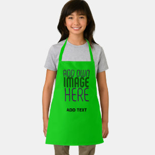 MODERNE, EDITABLE LIME GREEN BILDTEXTVORLAGE SCHÜRZE
