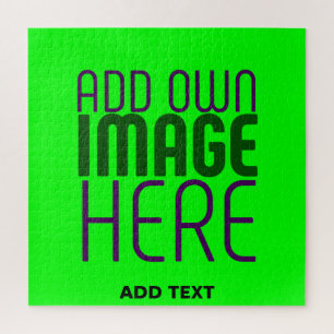 MODERNE, EDITABLE NEON GREEN IMAGE TEMPLATE