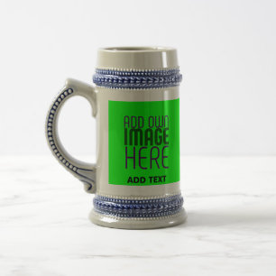 MODERNE, EDITABLE NEON GREEN IMAGE TEMPLATE BIERGLAS
