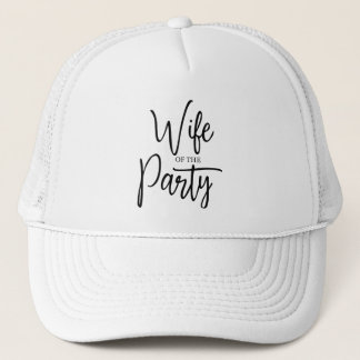 Moderne Ehefrau des Party Bachelorette Truckerkappe