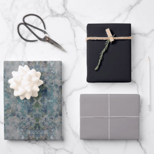 Moderne, eine Art Abstrakte Kunst in einer foggisc Geschenkpapier Set