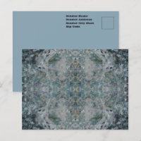 Moderne, eine Art Abstrakte Kunst in einer foggisc