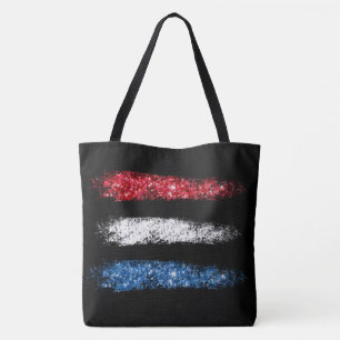 *~* Moderne einfache Abstrakte amerikanische Flagg Tasche
