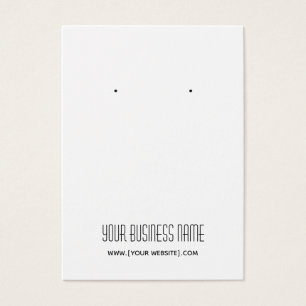 Moderne, einfache, benutzerdefinierbare Earring Di