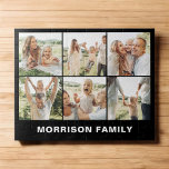 Moderne, einfache, benutzerdefinierte 6-FotoCollag<br><div class="desc">Erleben Sie einen unvergesslichen Aufenthalt mit unserem modernen, einfachen 6 Foto Collage Jigsaw Puzzle! Personalisieren Sie dieses Rätsel mit sechs Ihrer Lieblings-Fotos für ein einzigartiges und aussagekräftiges Design. Ideal für Ansammlungen, Spielabende oder als nachdenkliches Geschenk kombiniert es Unterhaltung mit persönlicher Touch. Es ist aus langlebigen Materialien gefertigt und ist so...</div>