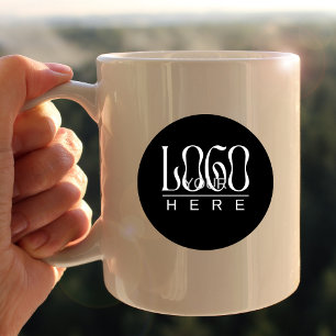 Moderne einfache benutzerdefinierte Firmenlogo-Mar Kaffeetasse