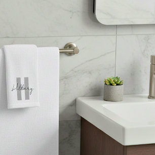Moderne einfache benutzerdefinierte Personalisiert Handtuch