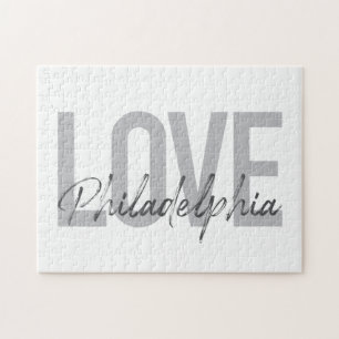 Moderne, einfache, coole Design-Liebe Philadelphia
