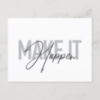 Moderne, einfache, coole Typografie macht es mögli
