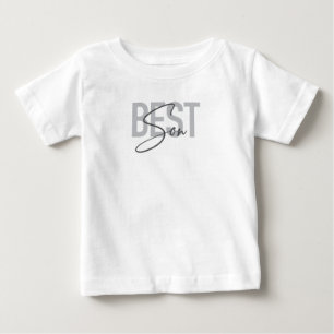 Moderne, einfache, coole Typografie von Best Son Baby T-shirt