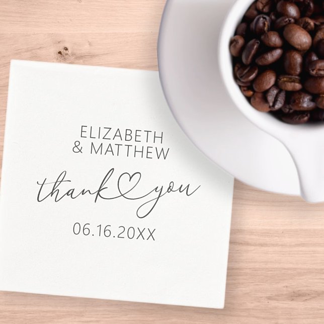 Moderne, einfache Elegante Elegante Serviette (Von Creator hochgeladen)