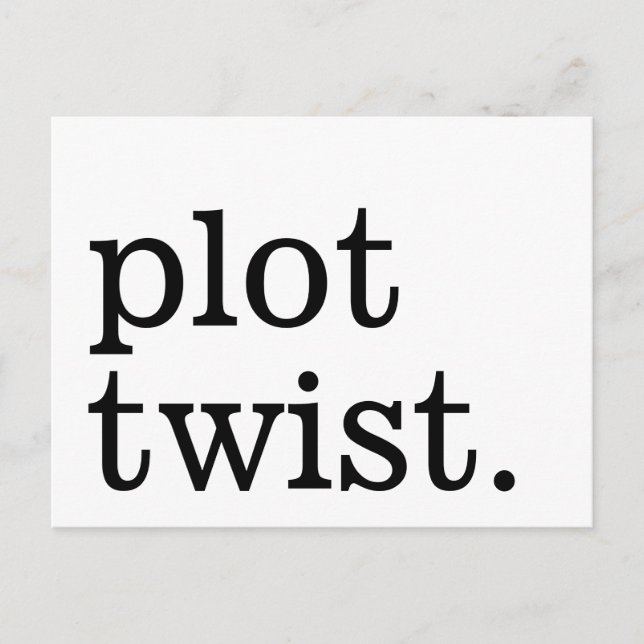 Moderne, einfache Lässige Hochzeitspause Postkarte (Vorderseite)