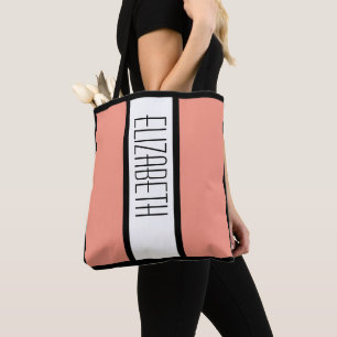 Moderne einfache minimalistische benutzerdefiniert tasche