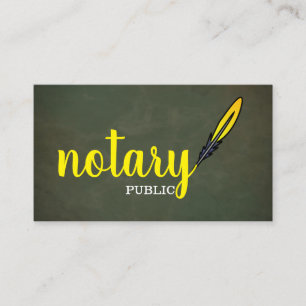 Moderne, einfache mobile Notare - Elegante Schrift Visitenkarte