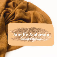 Moderne, einfache Orange Imitate Gold Fossil Beruf