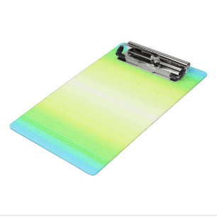 Moderne einfache Pastell Grün farbenfroh strahlend Mini Klemmbrett