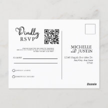 Moderne, einfache QR Code UAWG Pos für Minimalisti