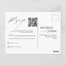 Moderne, einfache QR Code UAWG Pos für Minimalisti