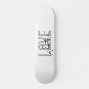 Moderne, einfache, schicke, coole Design-Liebe Ams Skateboard