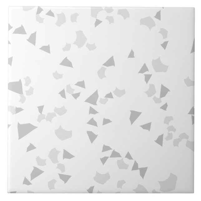 Moderne, einfache Terrazzo Fliese (Vorderseite)