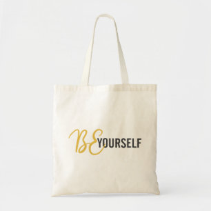 Moderne, einfache, urbane Grafik von Be Yourself Tragetasche