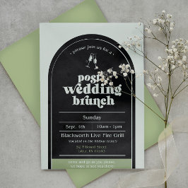 Moderne Einladung nach Hochzeiten