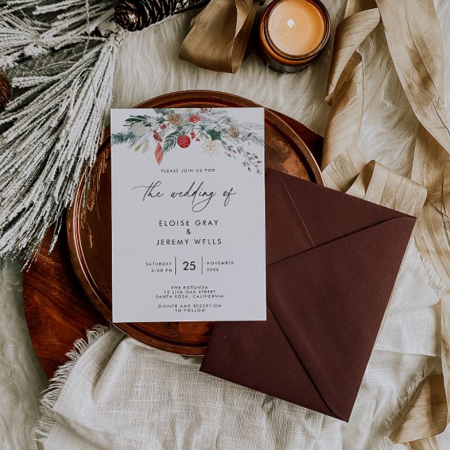 Moderne Einladung zur Hochzeit (Von Creator hochgeladen)