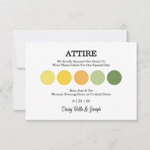 Moderne Eintrittskarte für die Hochzeitskleidung Karte