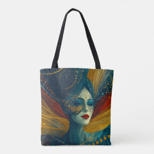 Moderne Einzigartige Trendige Coole Fantasie Frau Tasche