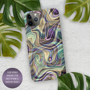 Moderne, einzigartige Wirbel aus Marmor Art Motif iPhone 11Pro Max Hülle