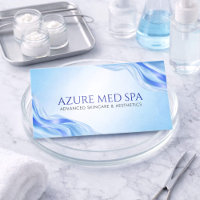 Moderne Eisblaue Achat-Marmor-Metallische Med-Spa