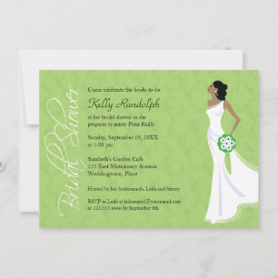 Moderne Elegance Bridal Dusche Einladung
