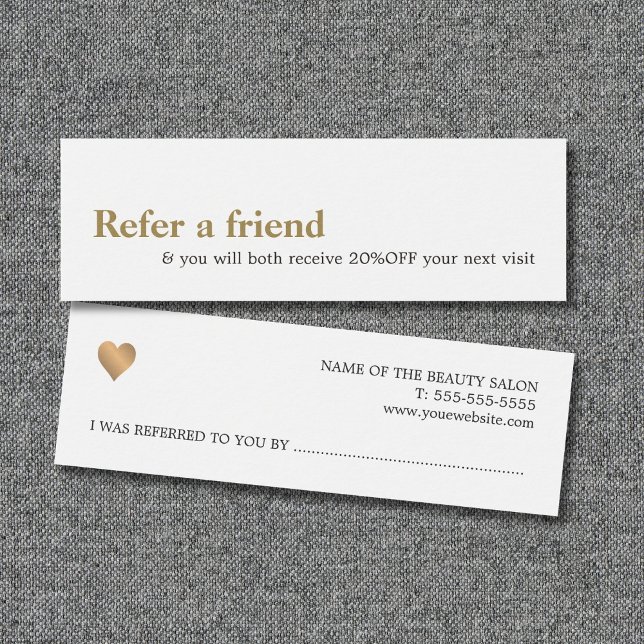 Moderne Elégant Blanc Faux Or Beauté Orientation (Créateur téléchargé)