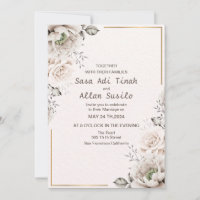 Moderne Élégant | Faire-Part de Mariage Modifiable