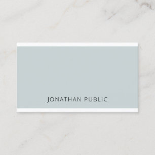 Moderne Elegant Minimalistisch sauber und Visitenkarte