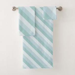 Moderne Elégant Pastel Bleu Modèle rayé