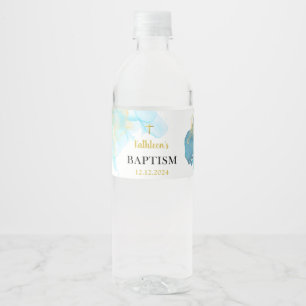 Moderne elegante Blaue Taufe