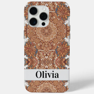 Moderne elegante Blumen im Vintage-Stil Case-Mate iPhone Hülle