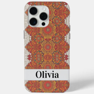 Moderne elegante Blumen im Vintage-Stil Case-Mate iPhone Hülle