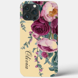 Moderne, elegante Bordeaux-Rosa Case-Mate iPhone Hülle