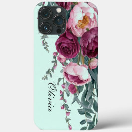 Moderne, elegante Bordeaux-Rosa Case-Mate iPhone Hülle