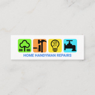 Moderne elegante Dienststelle des AN Mini Visitenkarte