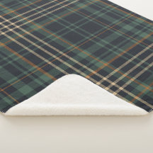 Moderne elegante dunkelgrüne Karos