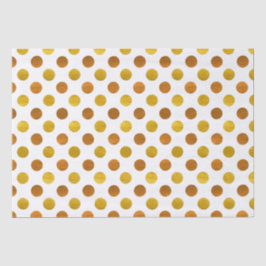 Moderne elegante, einfache, klassische weiße Goldp Seidenpapier