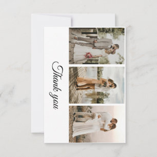 Moderne elegante einfache minimalistische Hochzeit RSVP Karte