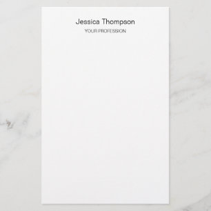 Moderne Elegante Einfache Professionelle Briefpapier
