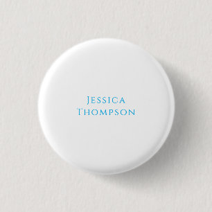 Moderne elegante einfache professionelle Namen Button