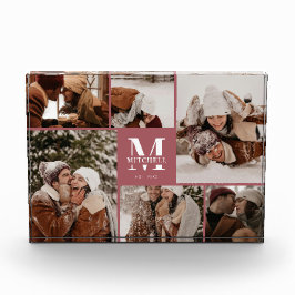 Moderne Elegante Familienfotografie Collage Keepak Fotoblock