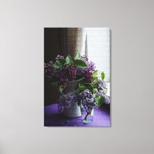 Moderne Elegante Flora Leinwanddruck